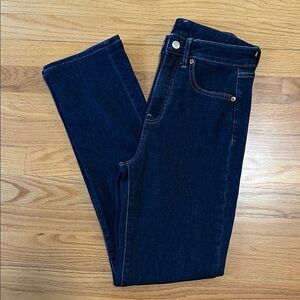 GAP Dark Blue Straight Leg Women's Jeans